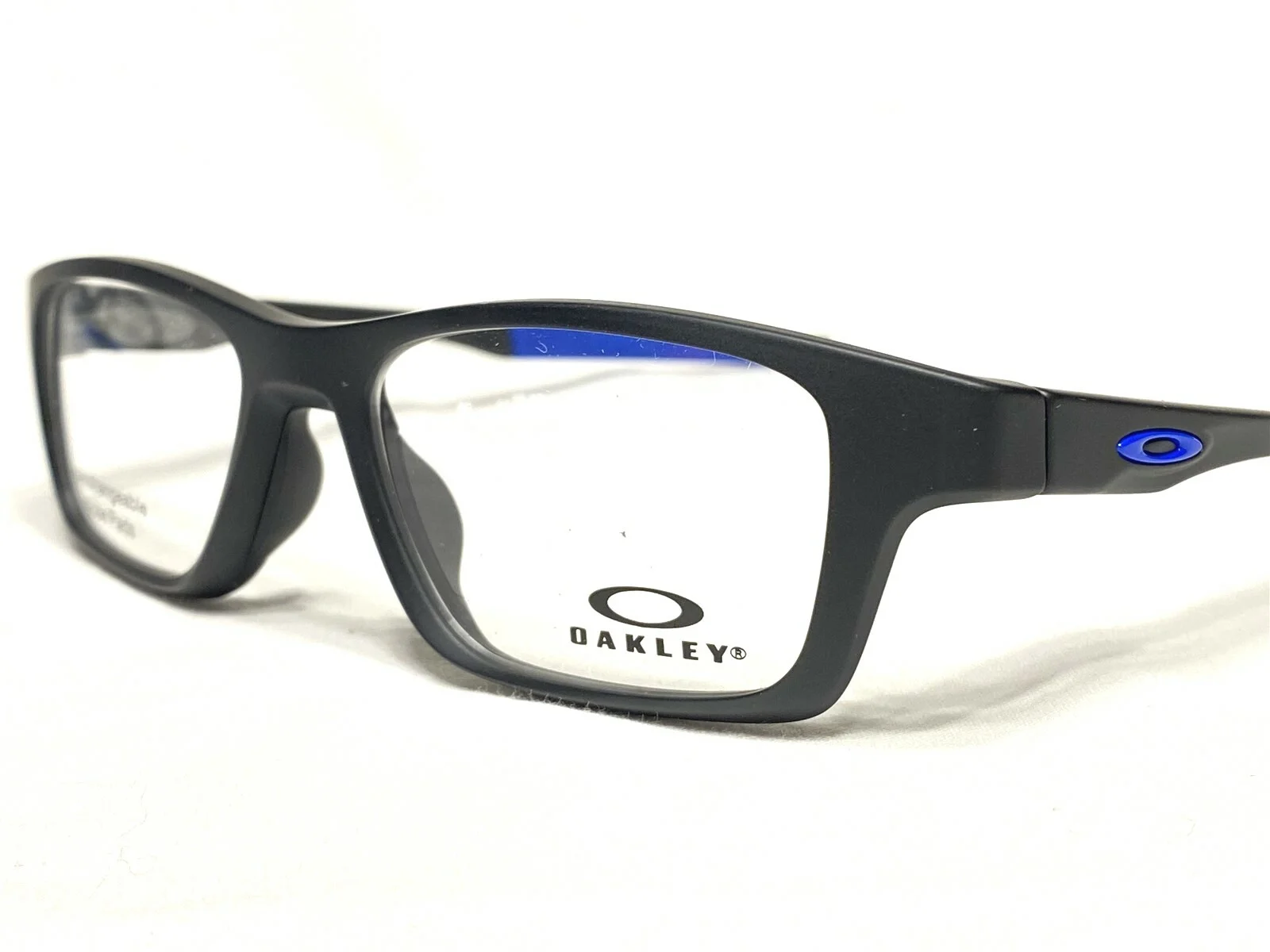 NEW Oakley Crosslink Zero OX8076-0258 Mens Black Ink Eyeglasses Frames 58/16 4