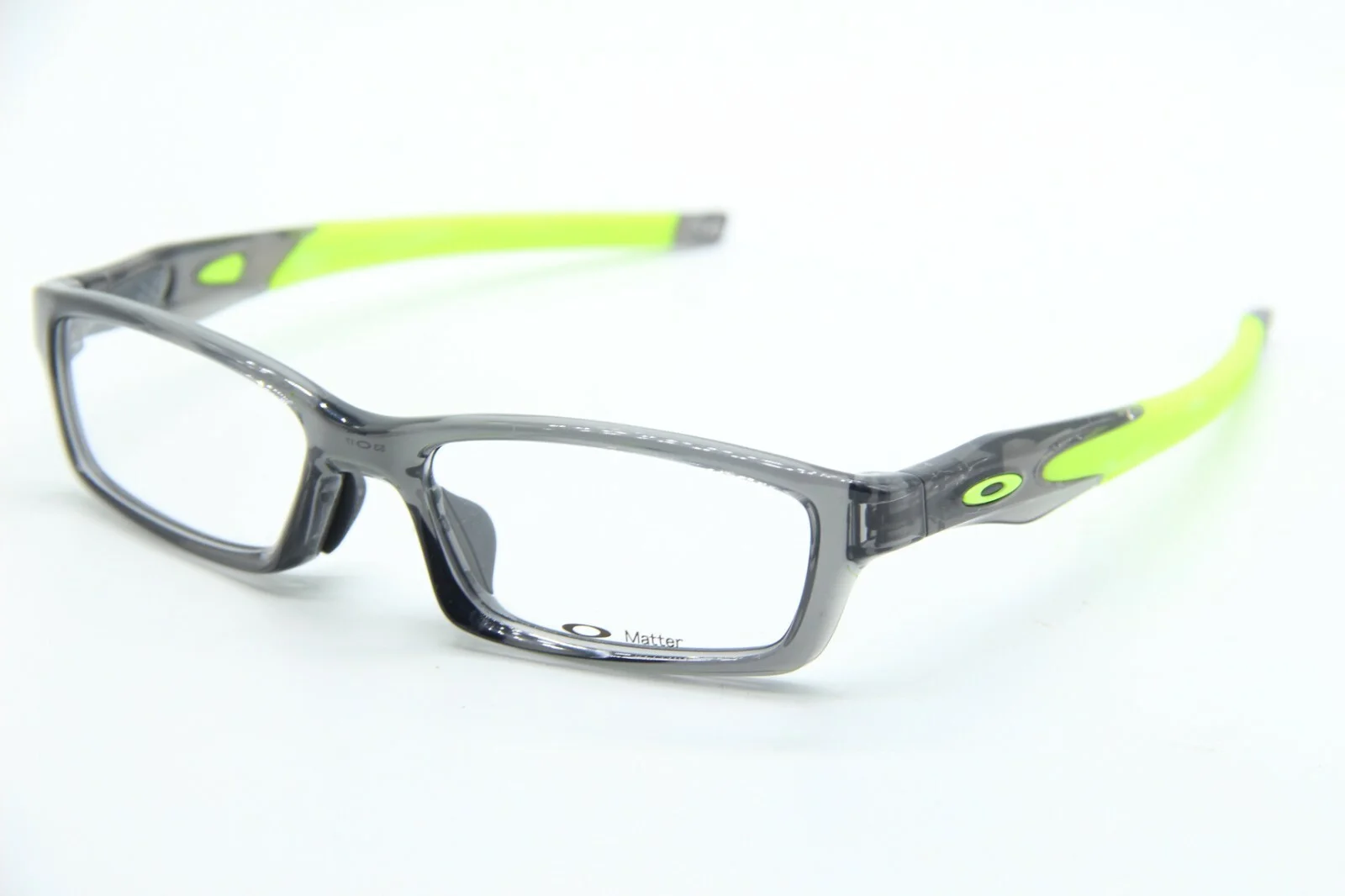 NEW OAKLEY EYEGLASSES OX8029-0253 CROSSLINK GREY SMOKE 53-17-140