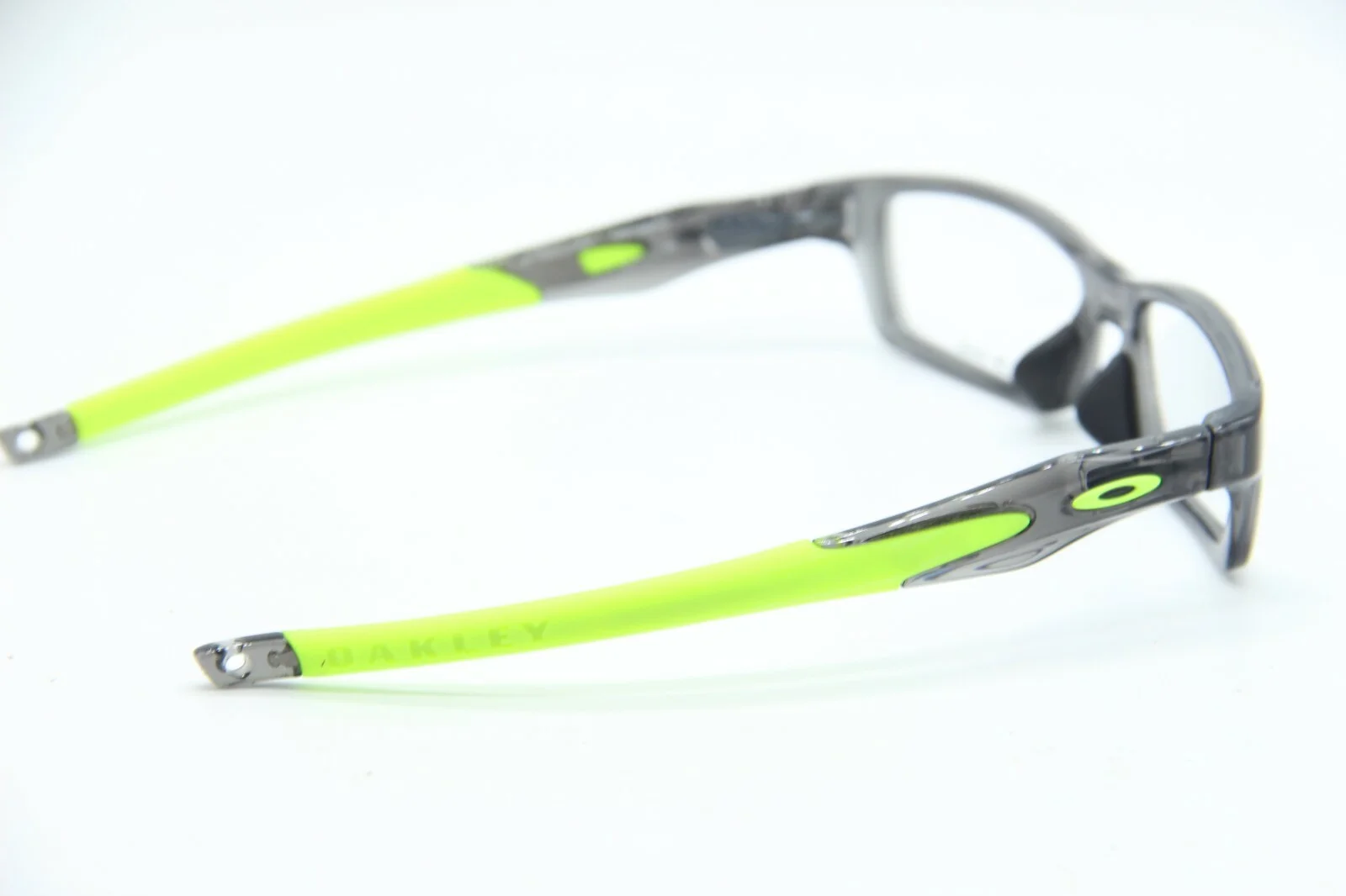 NEW OAKLEY EYEGLASSES OX8029-0253 CROSSLINK GREY SMOKE 53-17-140 3