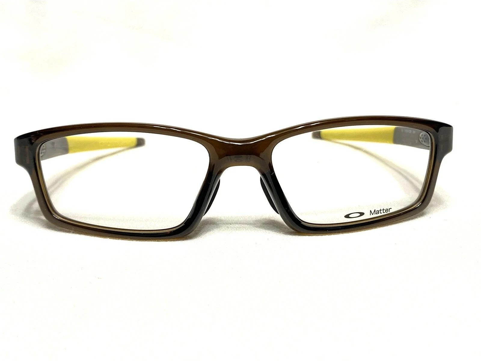 NEW OAKLEY EYEGLASSES OX8041-0356 CROSSLINK BARK 56-17-135 MEN 2
