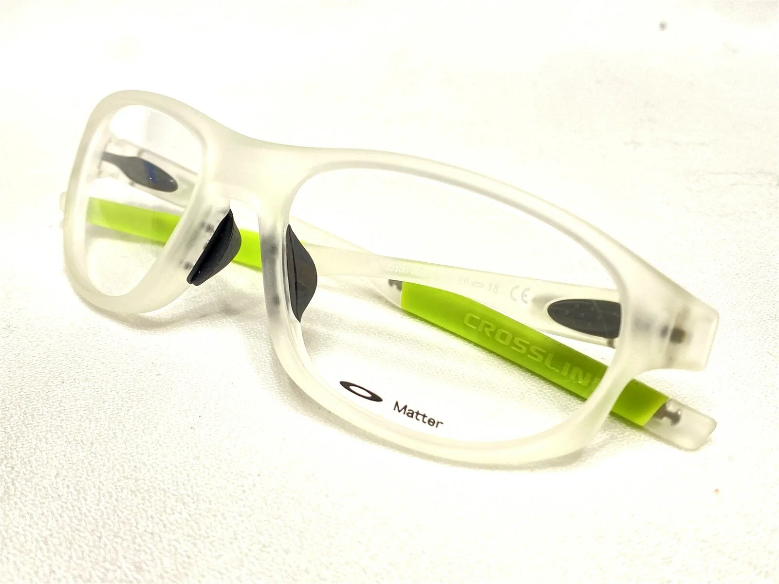 NEW OAKLEY EYEGLASSES OX8067 0556 CROSSLINK FROST 56-18-143