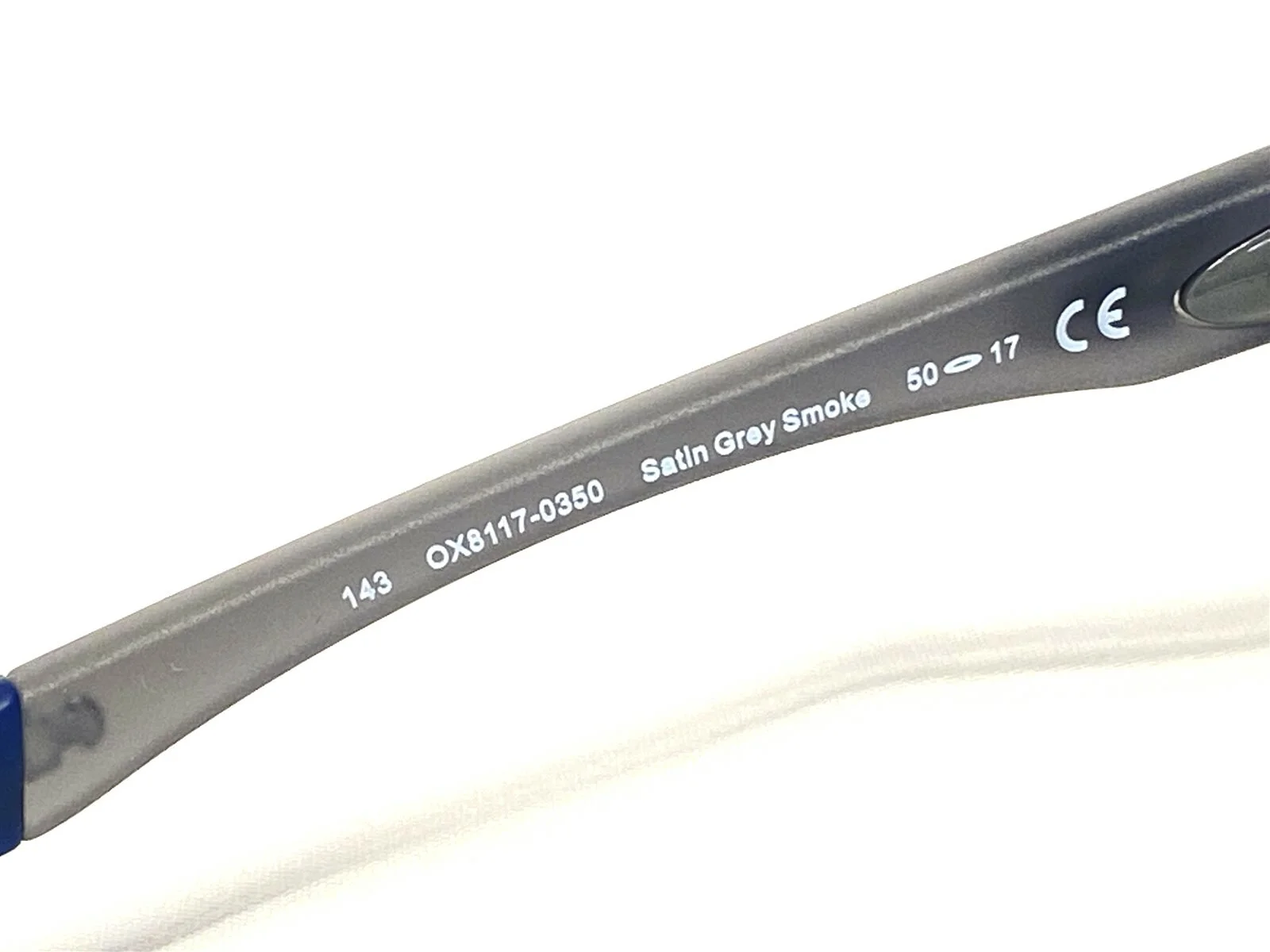 NEW OAKLEY EYEGLASSES OX8117-0350 CROSSLINK SATIN GREY SMOKE 50-17-143 4