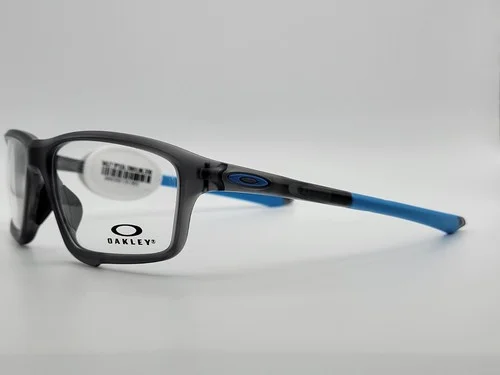 Oakley OX 8076-0156 Crosslink Zero Satin Grey Smoke Eyeglass Frames 56-16-138 3