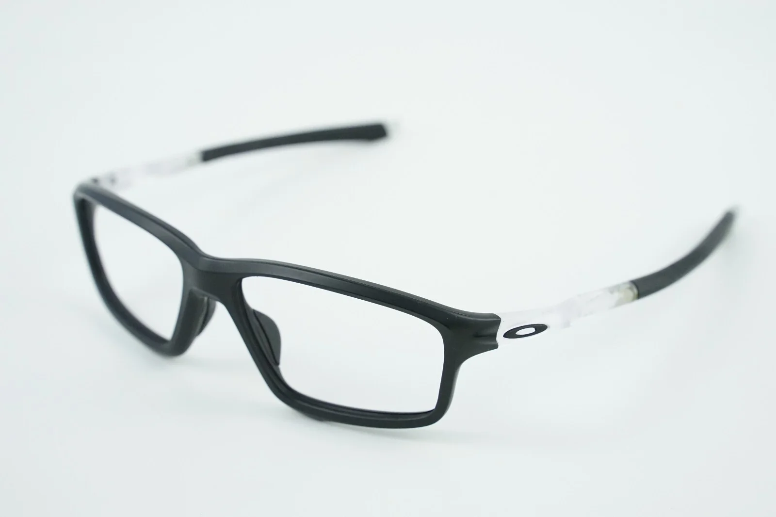 OX8076-0356 Oakley Crosslink Zero 56 -16-138 Matte Black Clear Eyeglasses