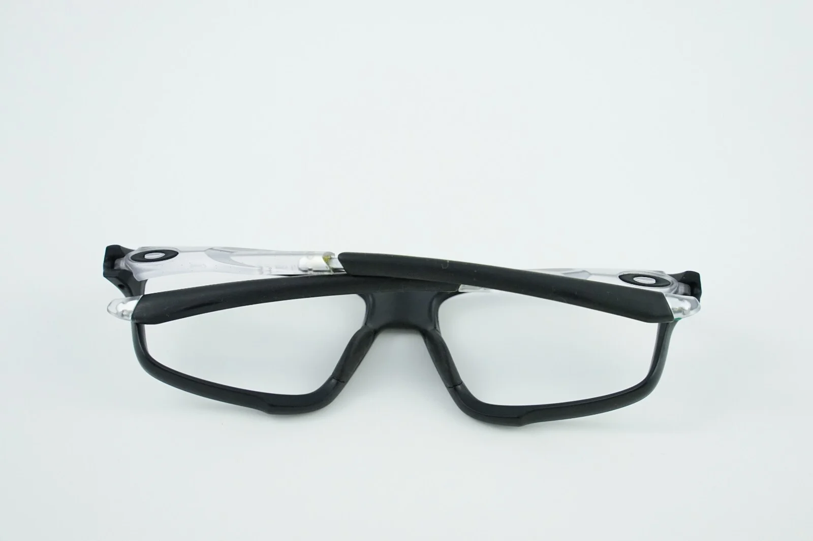 OX8076-0356 Oakley Crosslink Zero 56 -16-138 Matte Black Clear Eyeglasses 3